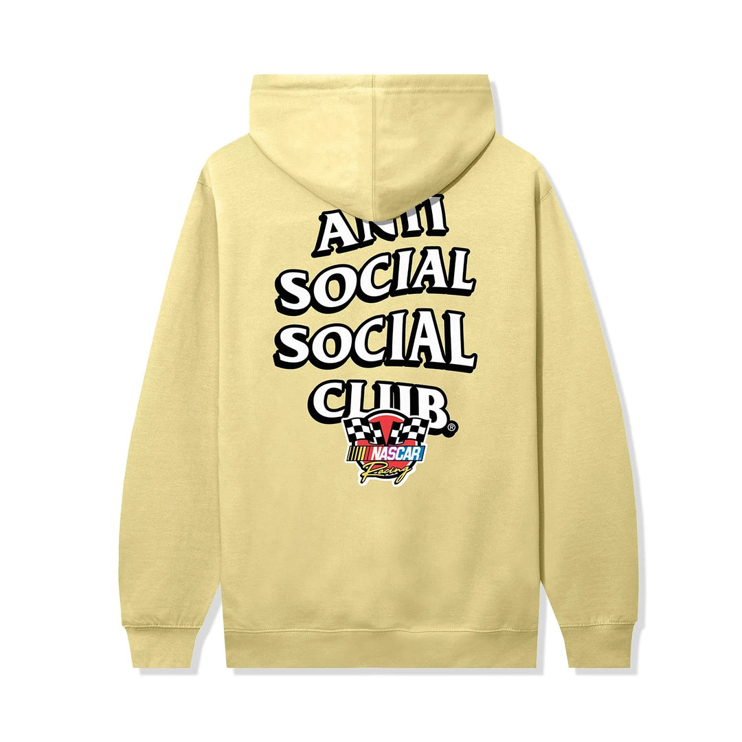 Anti Social Social Club x Motorsport Hoodie - Light Yellow