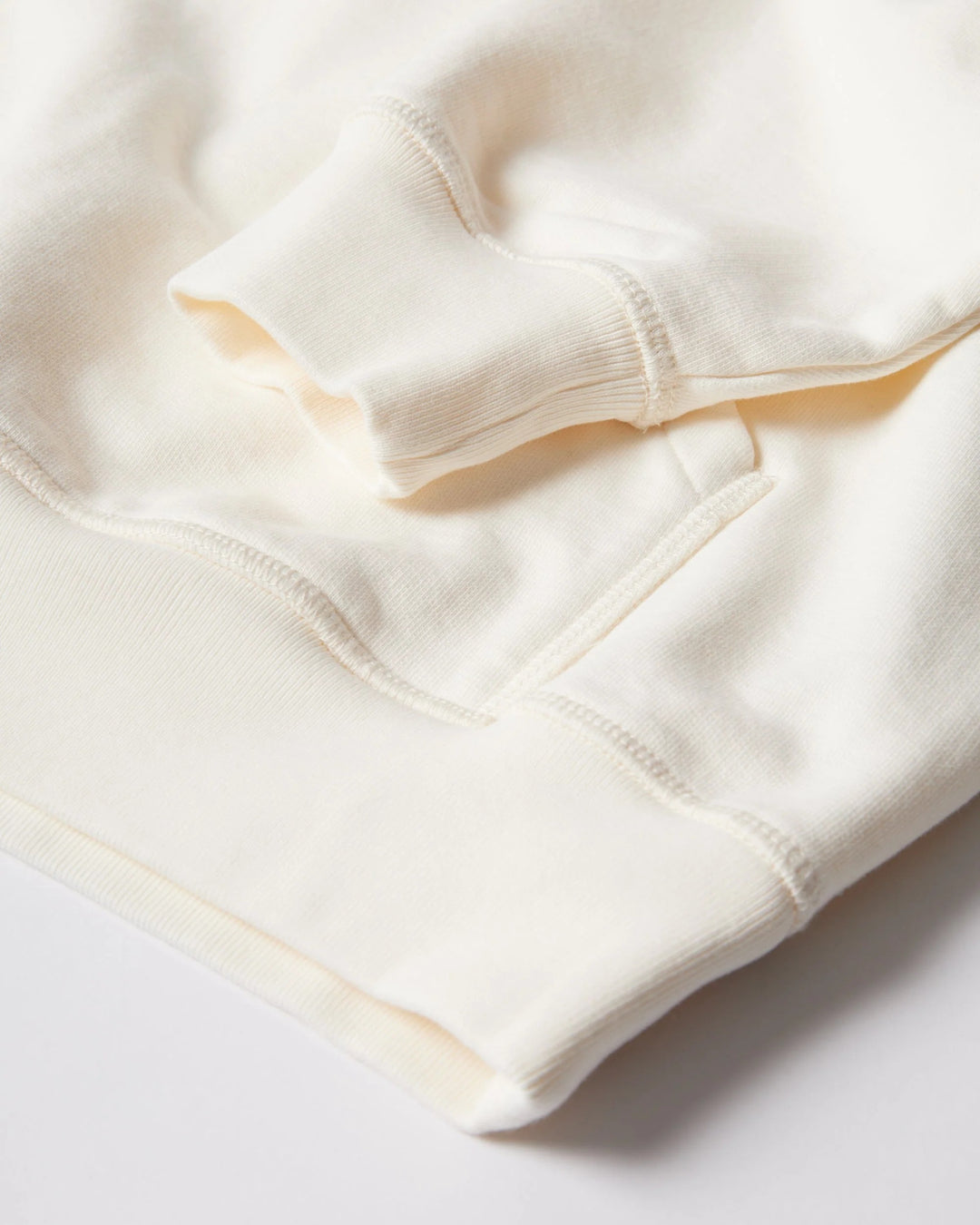 By Para Circled Script Logo Hooded Sweatshirt - Off White