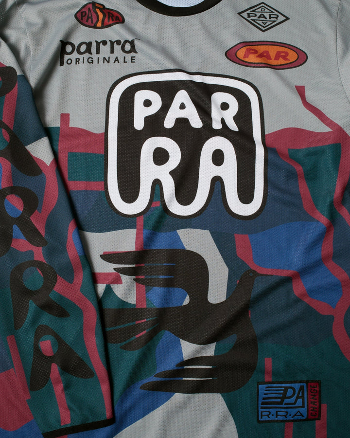 By Para Dirt Jumper Long Sleeve T-­shirt - Grey
