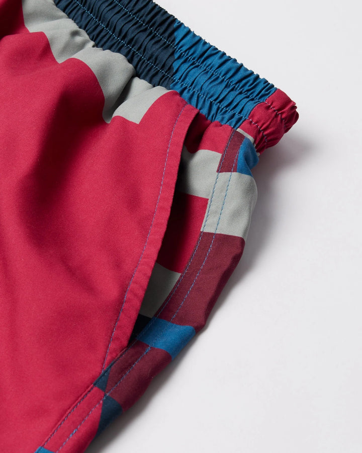 By Para Vertical Forest Swim Shorts ­- Blue