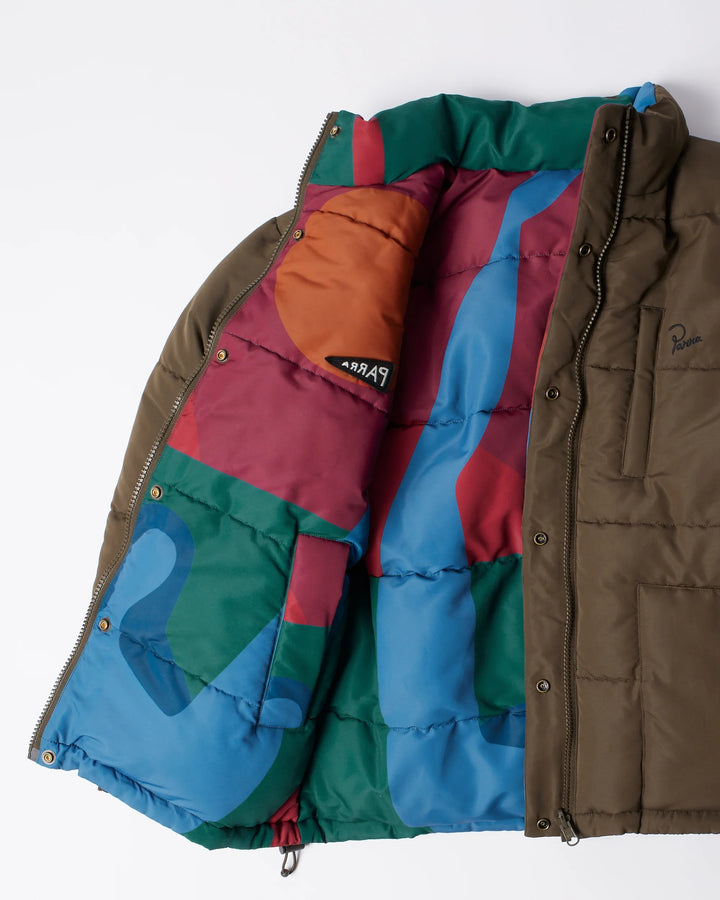 By Para Protect the sun reversible puffer jacket - Brown