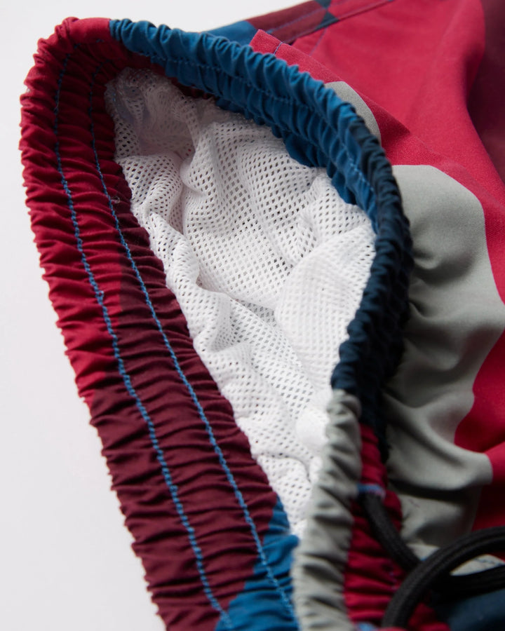 By Para Vertical Forest Swim Shorts ­- Blue