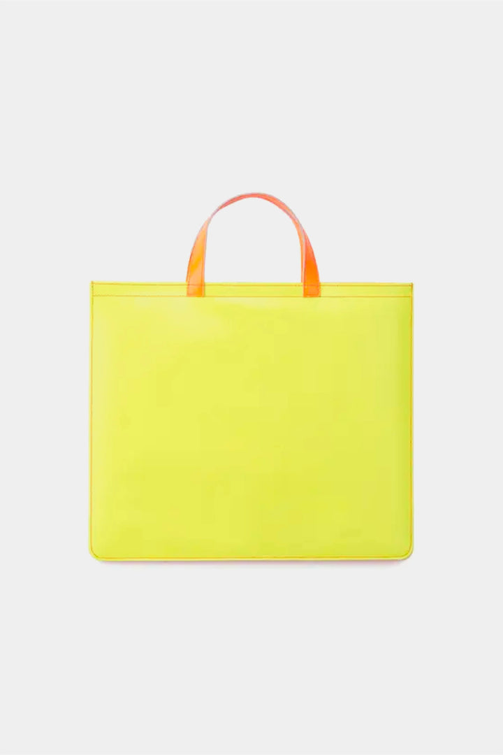 Comme Des Garcons Wallet Super Fluo Bag - Pink/Yellow