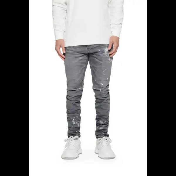 Purple Brand P001 DAPPLE GREY VINTAGE RIP