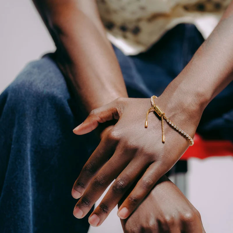 CLÀT Tennis Bracelet - Gold