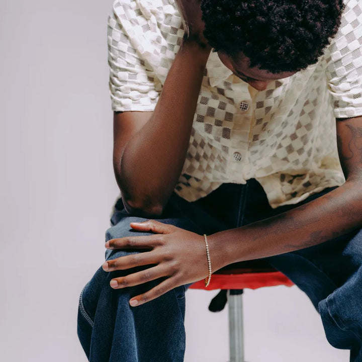 CLÀT Tennis Bracelet - Gold