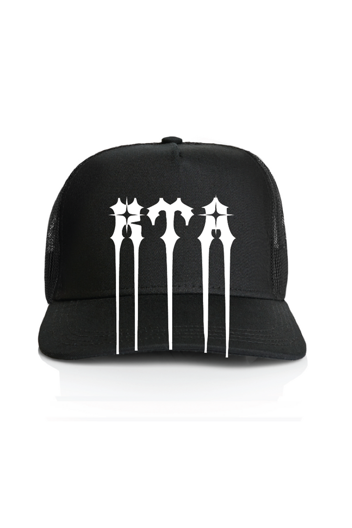 RTA Gideon Trucker Hat - Black Spiked