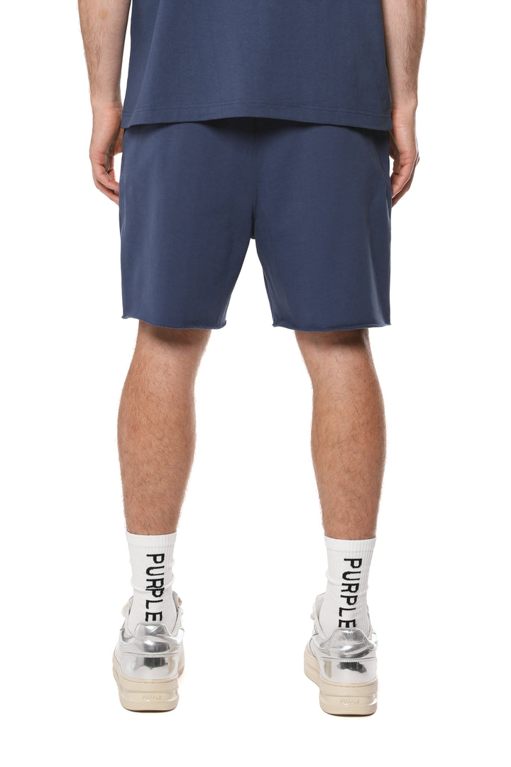 Purple Brand Midweight Fleece Po Shorts - Blue
