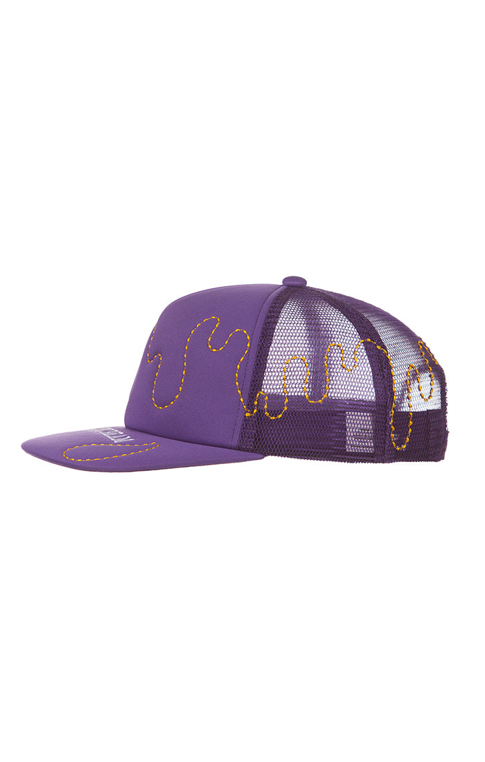 ICECREAM flavor trucker hat - prism violet