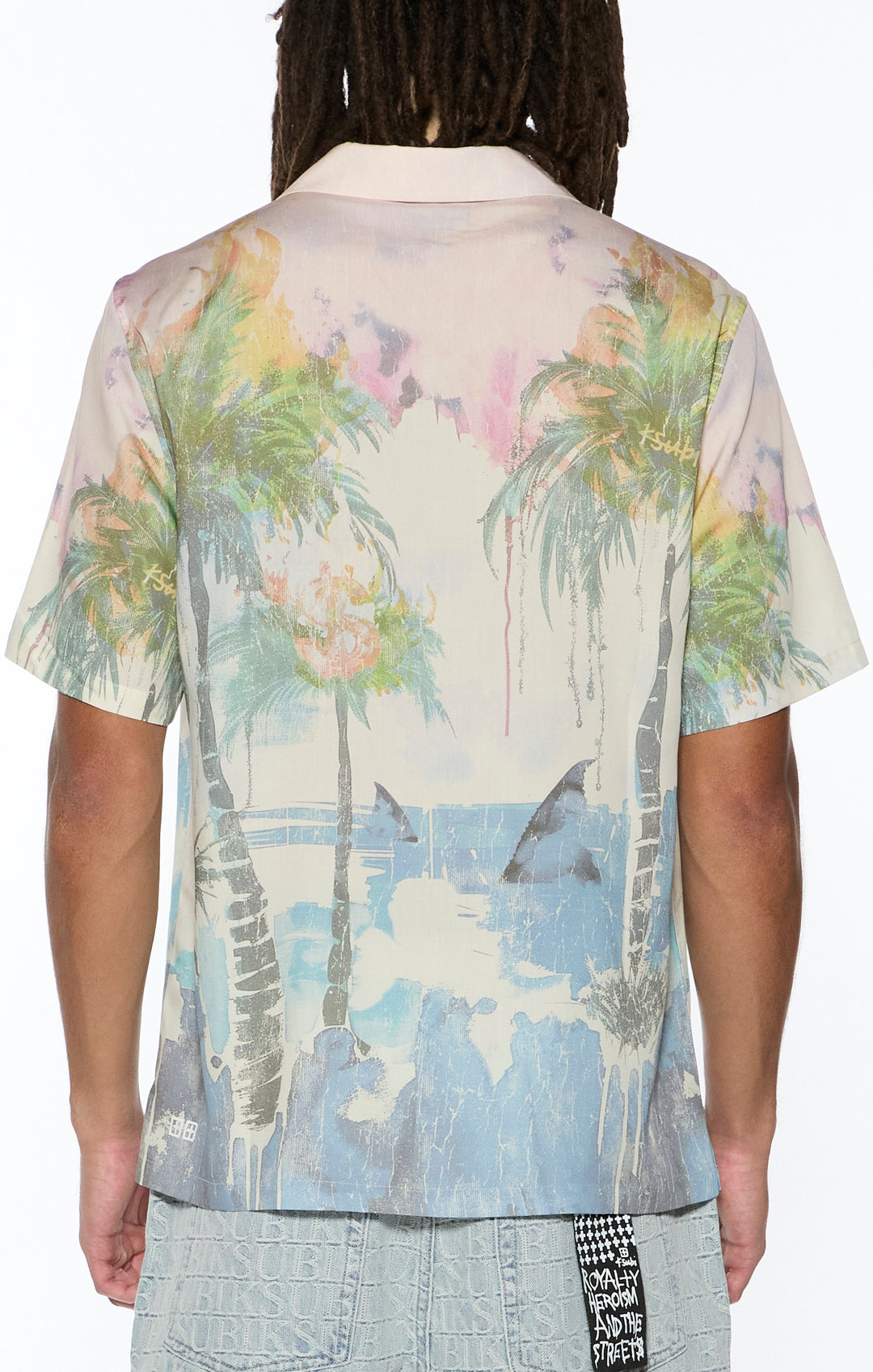 KSUBI poolside ss resort shirt - multi