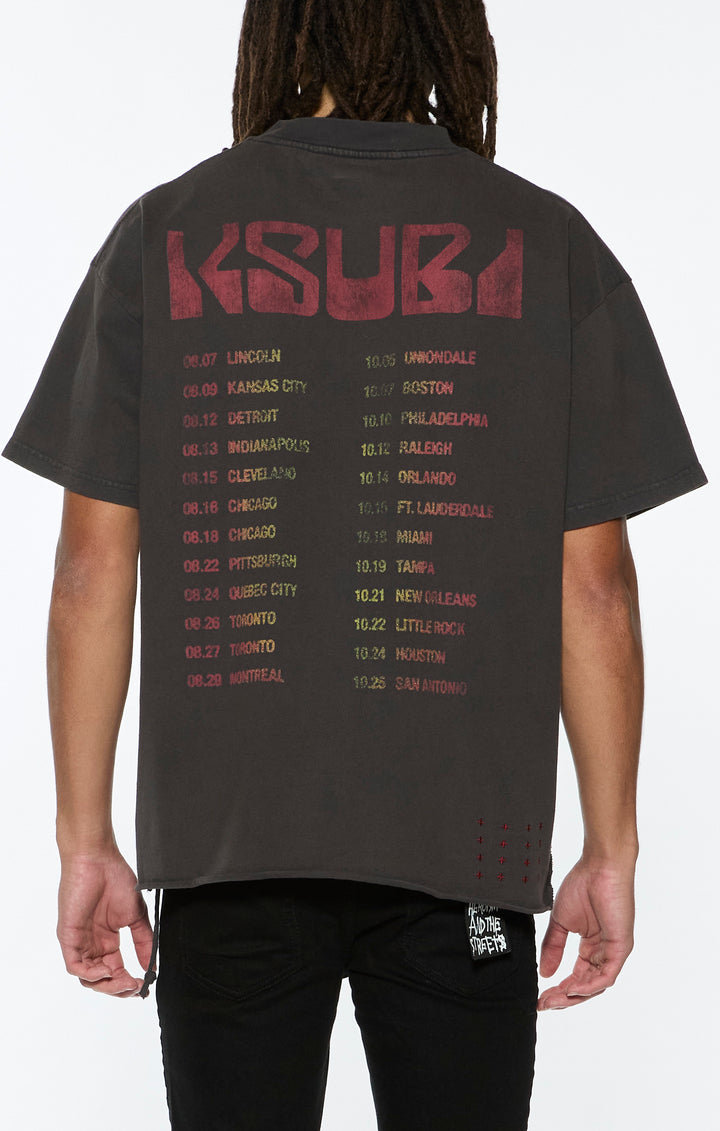 KSUBI venom ekcess ss tee - black