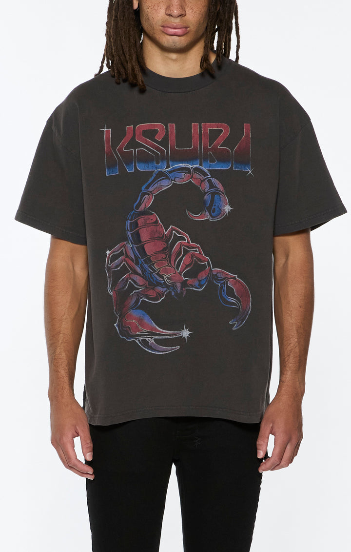 KSUBI venom ekcess ss tee - black