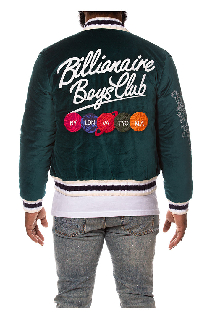 Billionaire Boys Club bb wealth jacket - rain forest