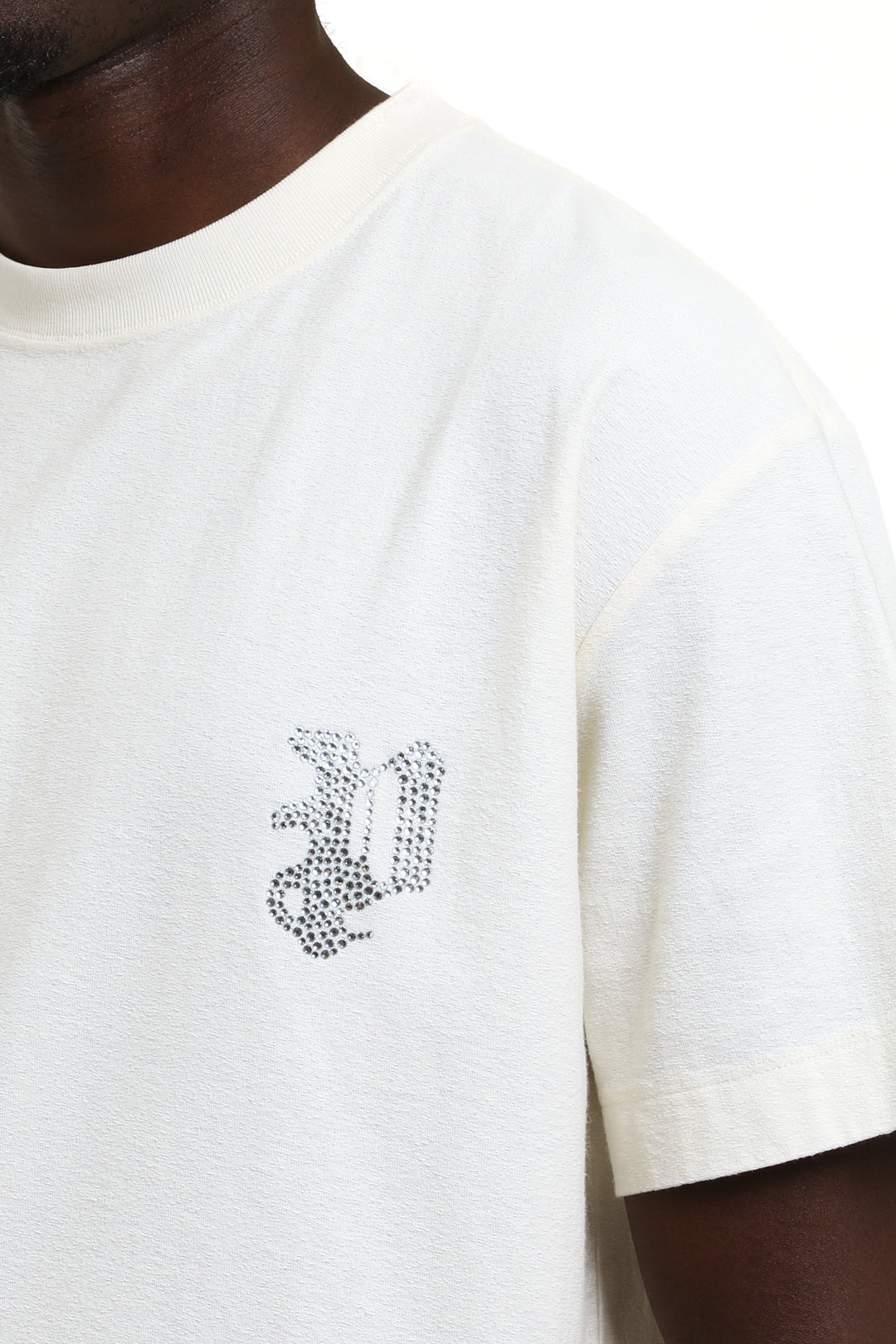 Purple Brand P104 Off White TWSC126 Textured Jersey SS Tee - Off White