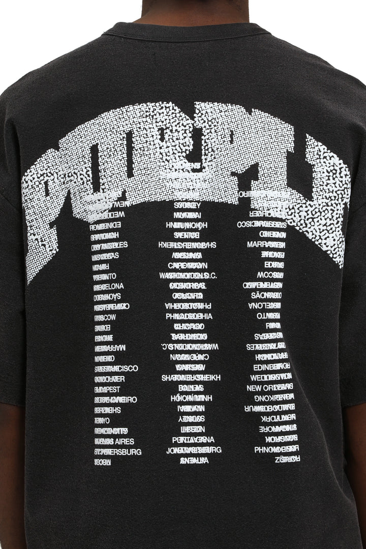 Purple Brand M1057 Black HTBS126 HWT Textured Jersey SS - Black