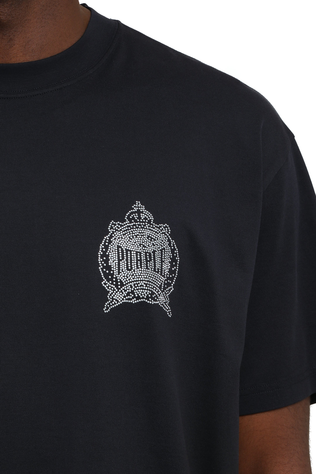 Purple Brand M1098 Navy MJSB126 Merc Jersey SS Oversized Tee - Navy