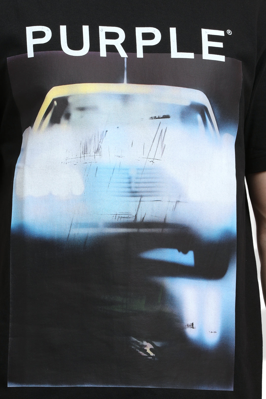 Purple Brand P117 Black HBSD126 HWT Jersey SS Tee - Black