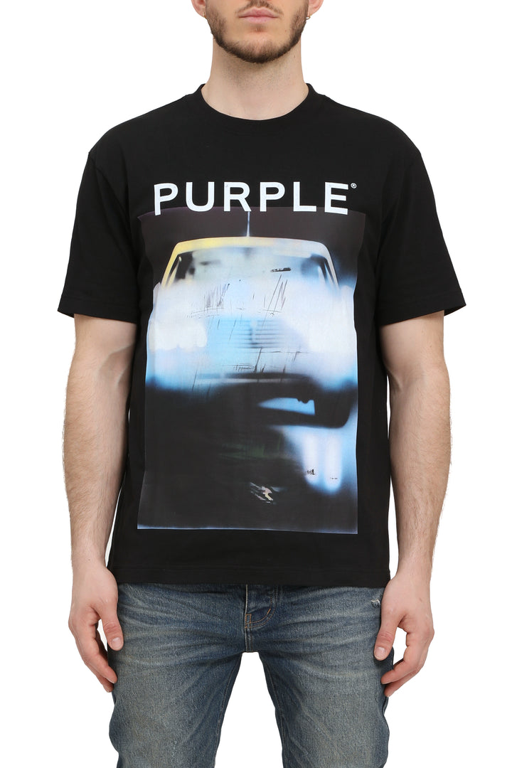 Purple Brand P117 Black HBSD126 HWT Jersey SS Tee - Black