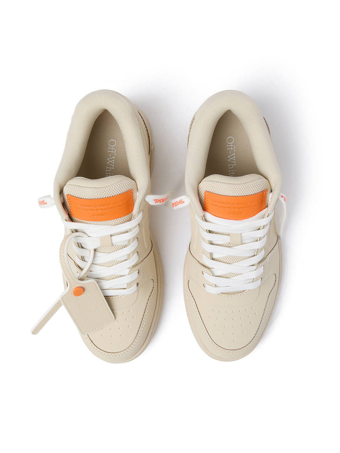 Off-White Sneakers - out of office moulded - BEIGE/ORANGE