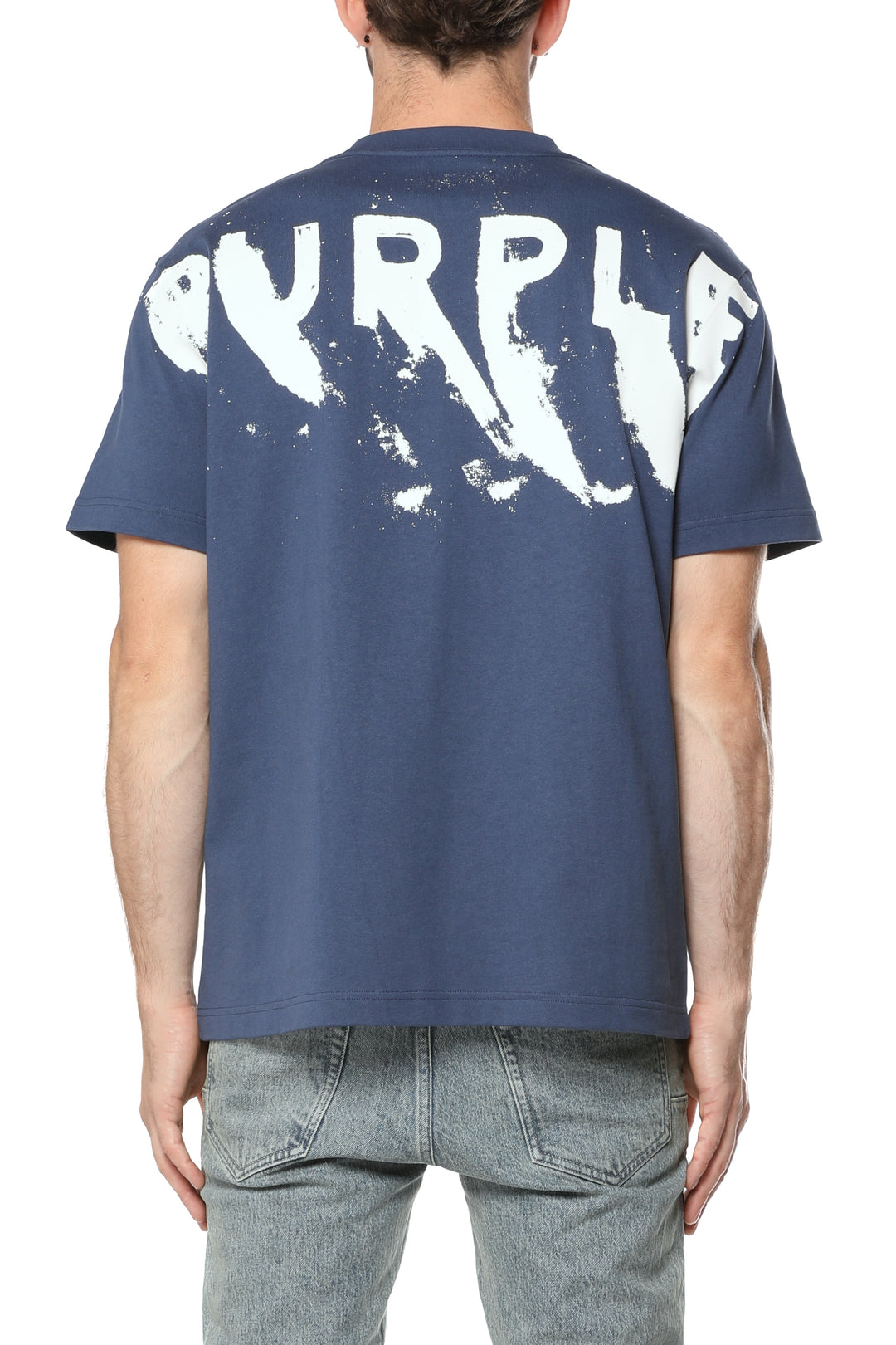 Purple Hwt Jersey Ss Tee - Blue