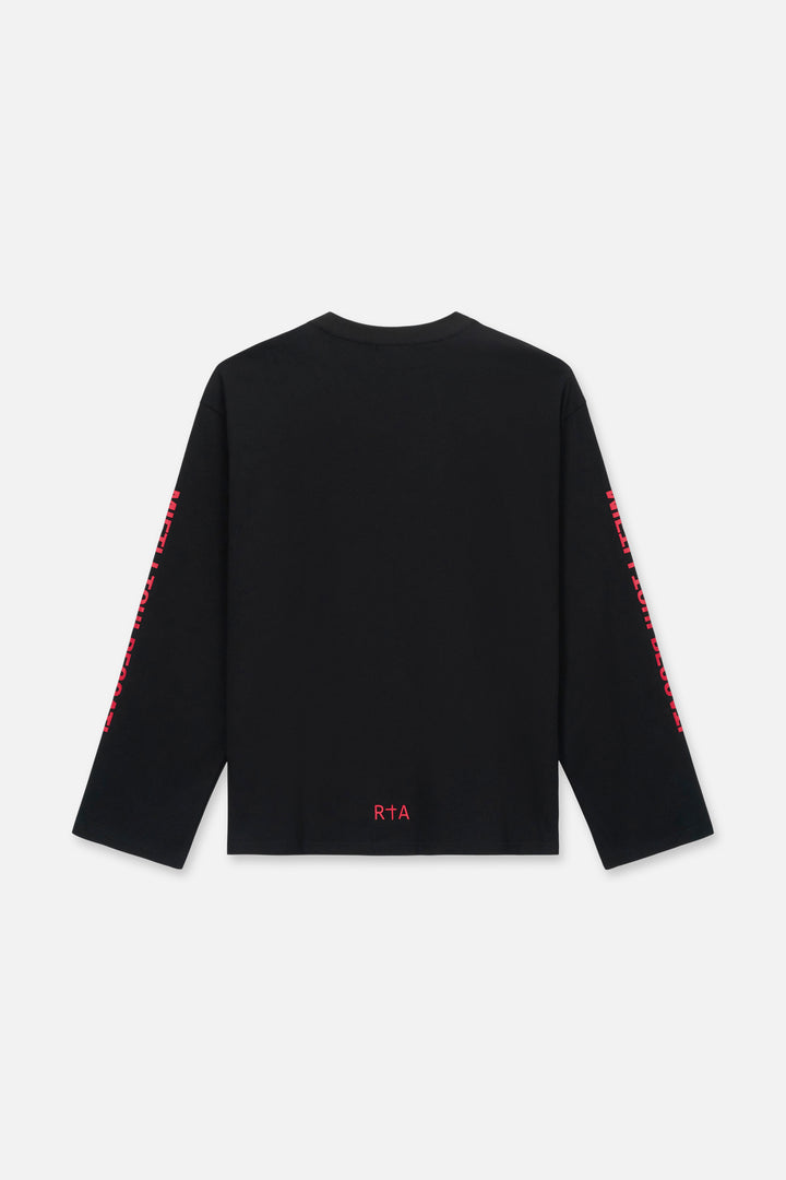 RTA Miguel Swim Trunk - Marceau Oversized Ls Tee | Black Payday