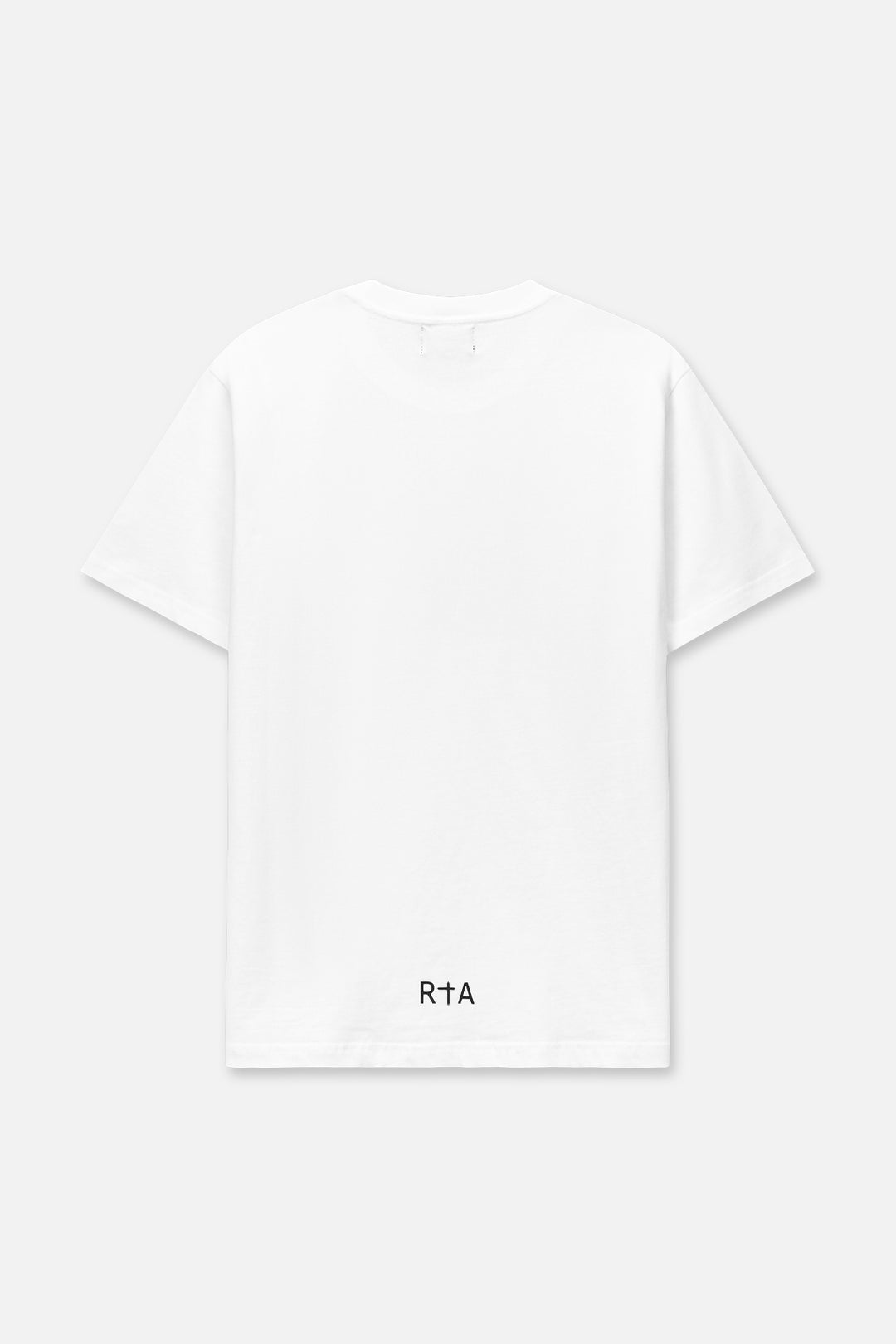 RTA Liam Short Sleeve Tee - White Topographic Logo