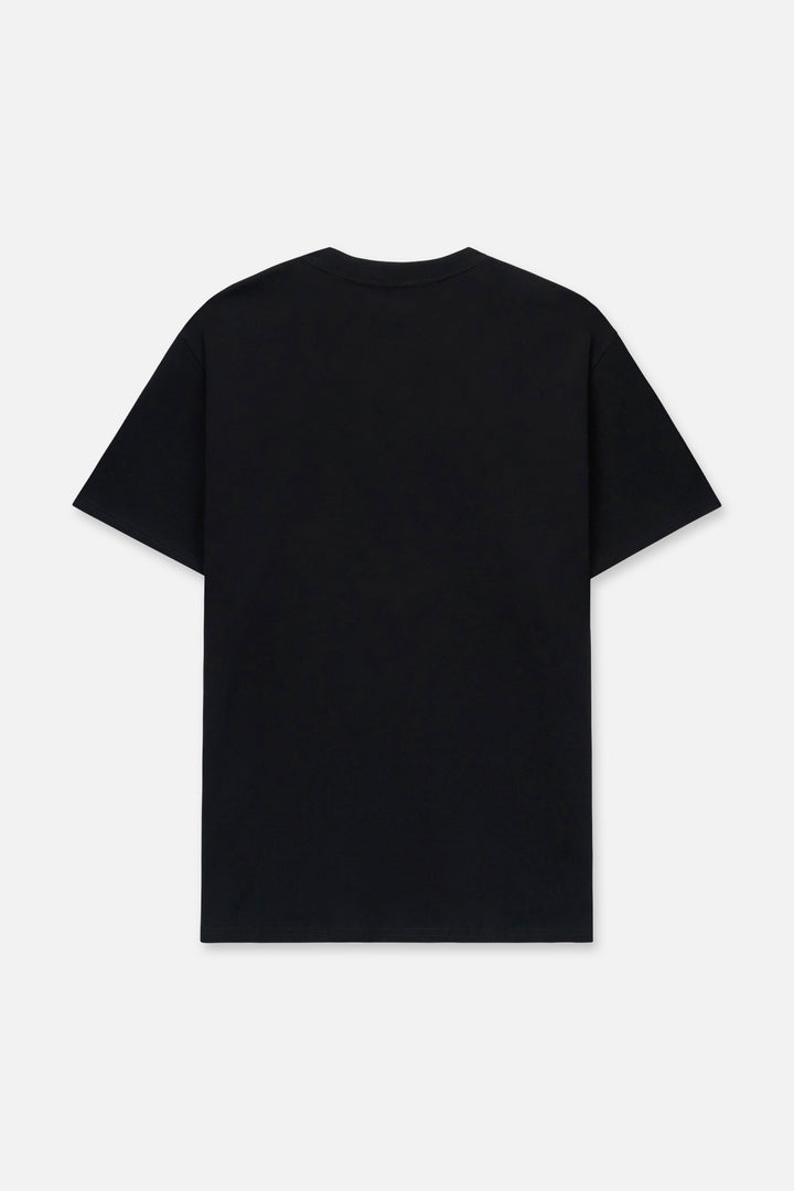 RTA Colin Oversized Short Sleeve Tee - Black Mixed Logo