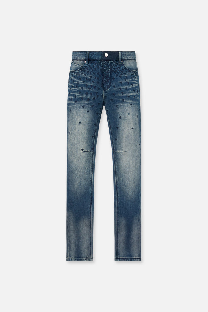 RTA Miguel Swim Trunk - Clayton Skinny Jean | Soft Indigo
