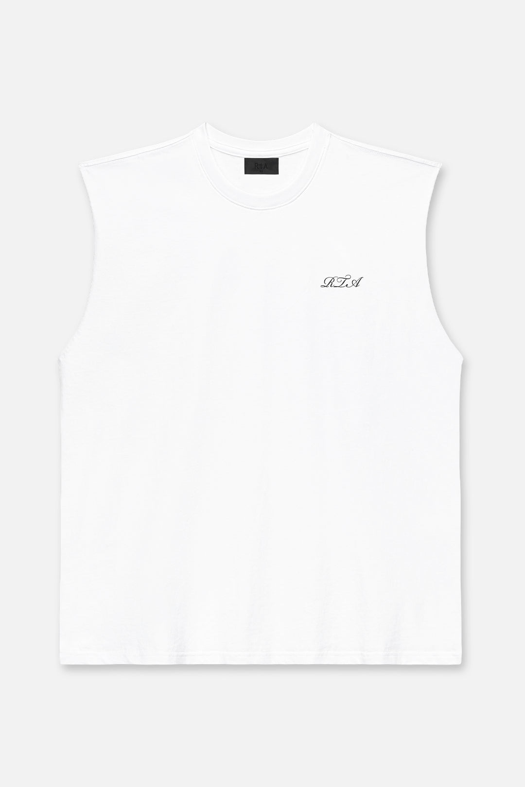 RTA Terry Muscle Tee - White Poppy