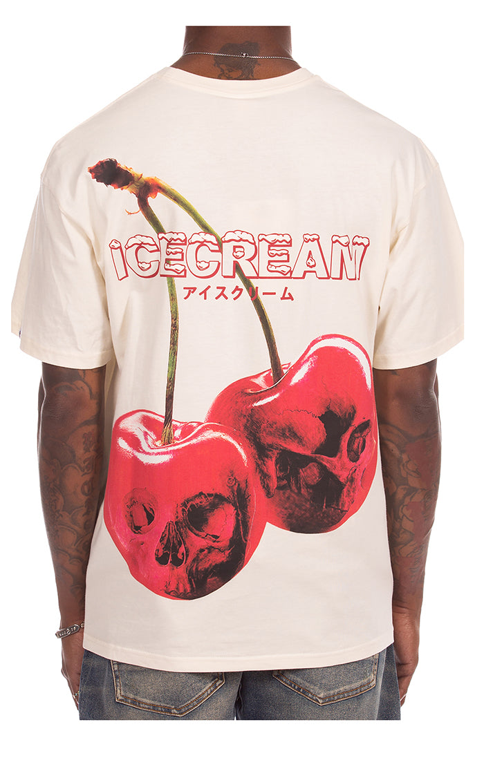ICECREAM nyquil ss tee - antique white