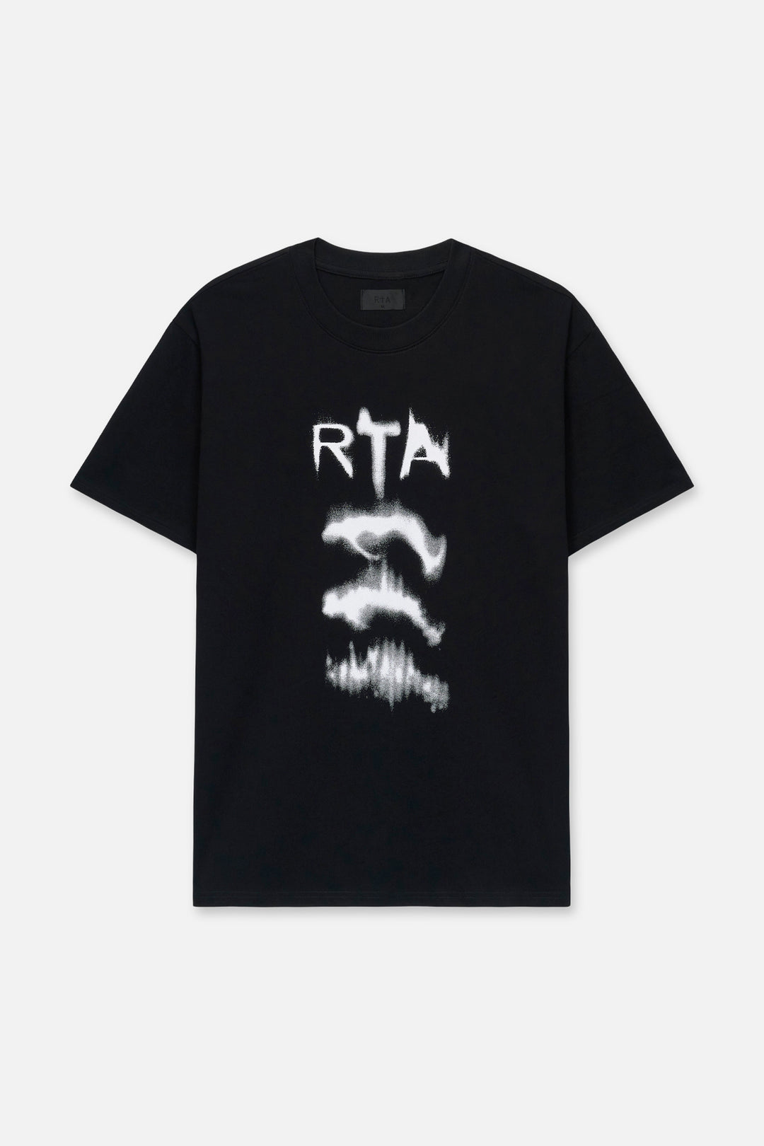 RTA Colin Oversized Short Sleeve Tee - Black Ascending
