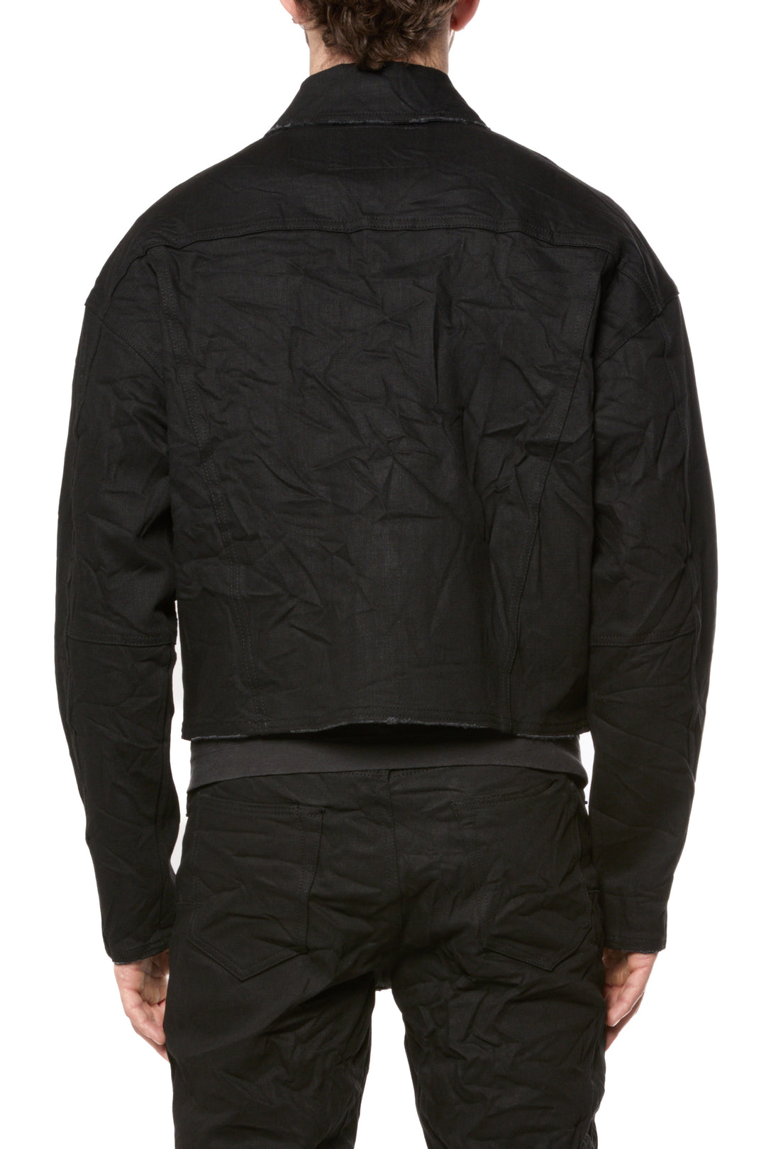 Purple Brand -  Purple Raw Black Jacket
