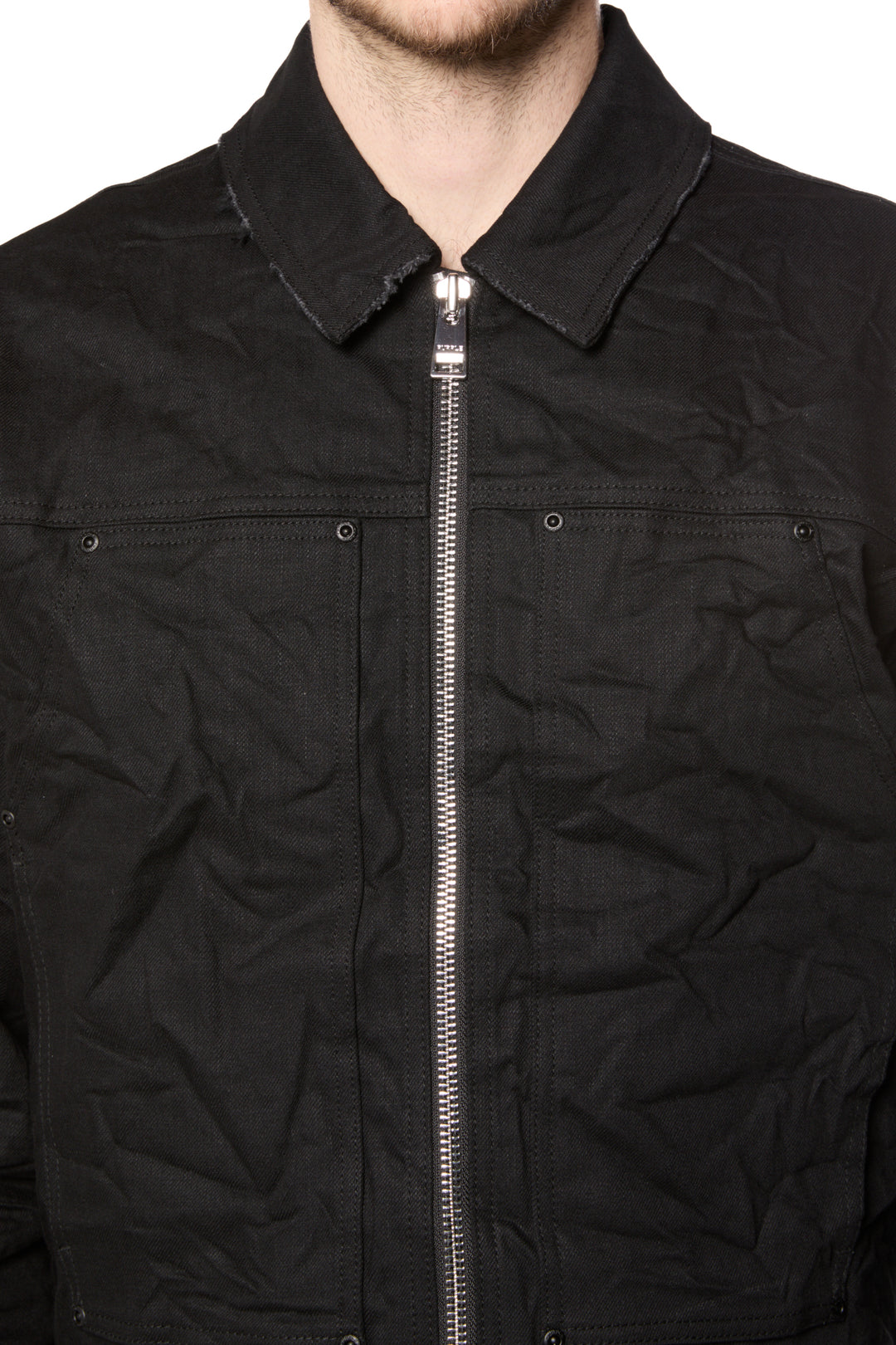 Purple Brand -  Purple Raw Black Jacket