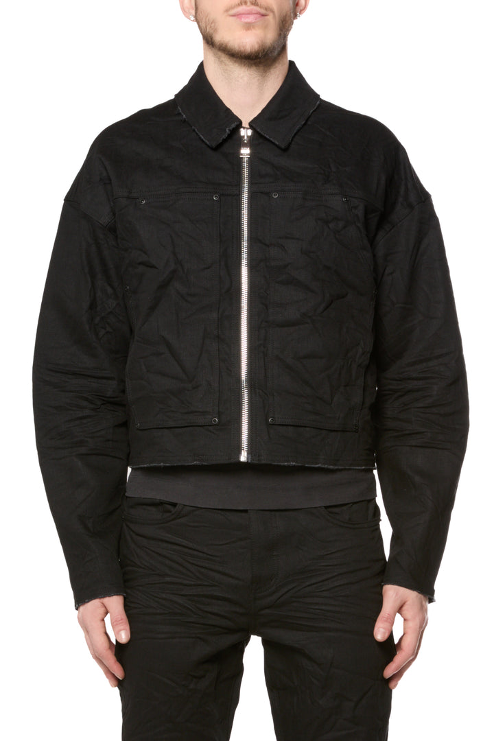 Purple Brand -  Purple Raw Black Jacket