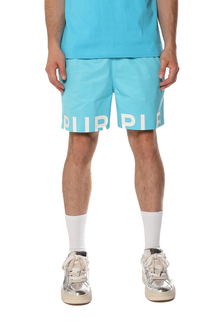 Purple Brand P504- PCRS226- All Round Shorts Blue