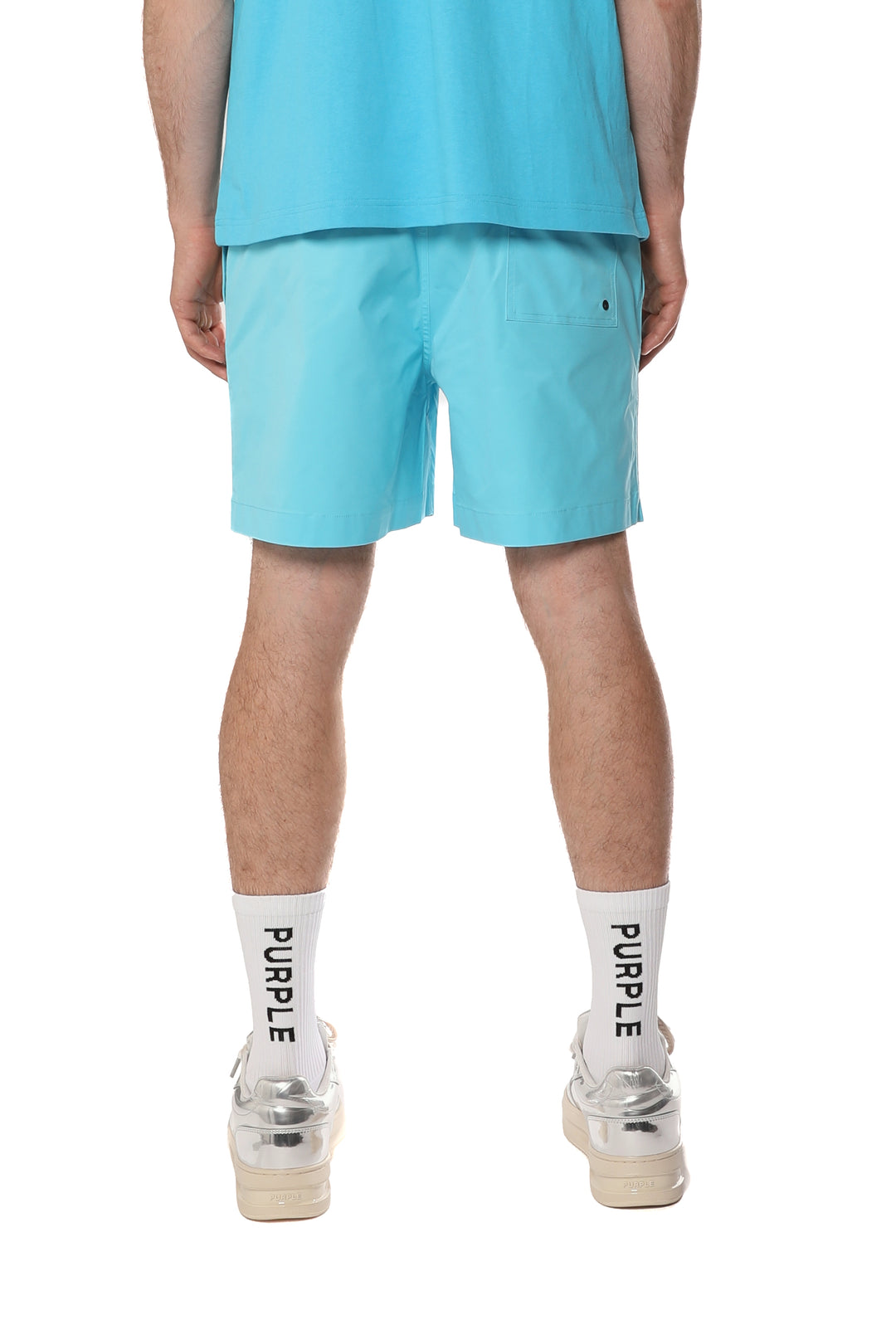 Purple Brand P504- PCRS226- All Round Shorts Blue