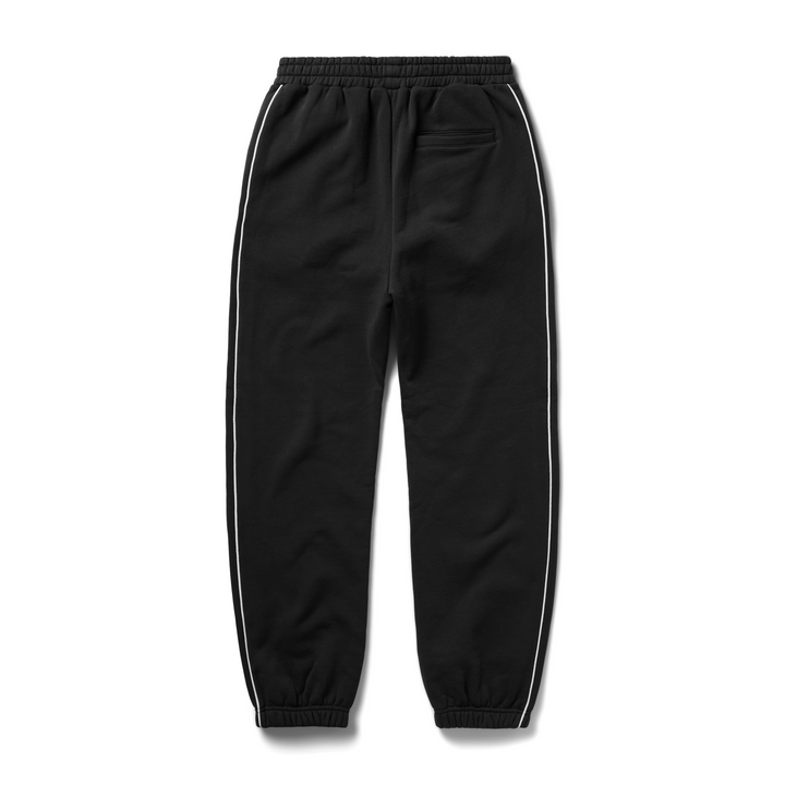 Born X Raised Piped Sweatpants - Black