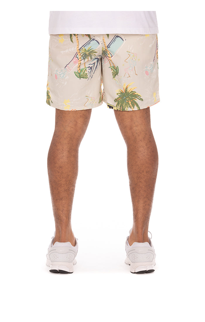 ICECREAM diner shorts - hawaiian