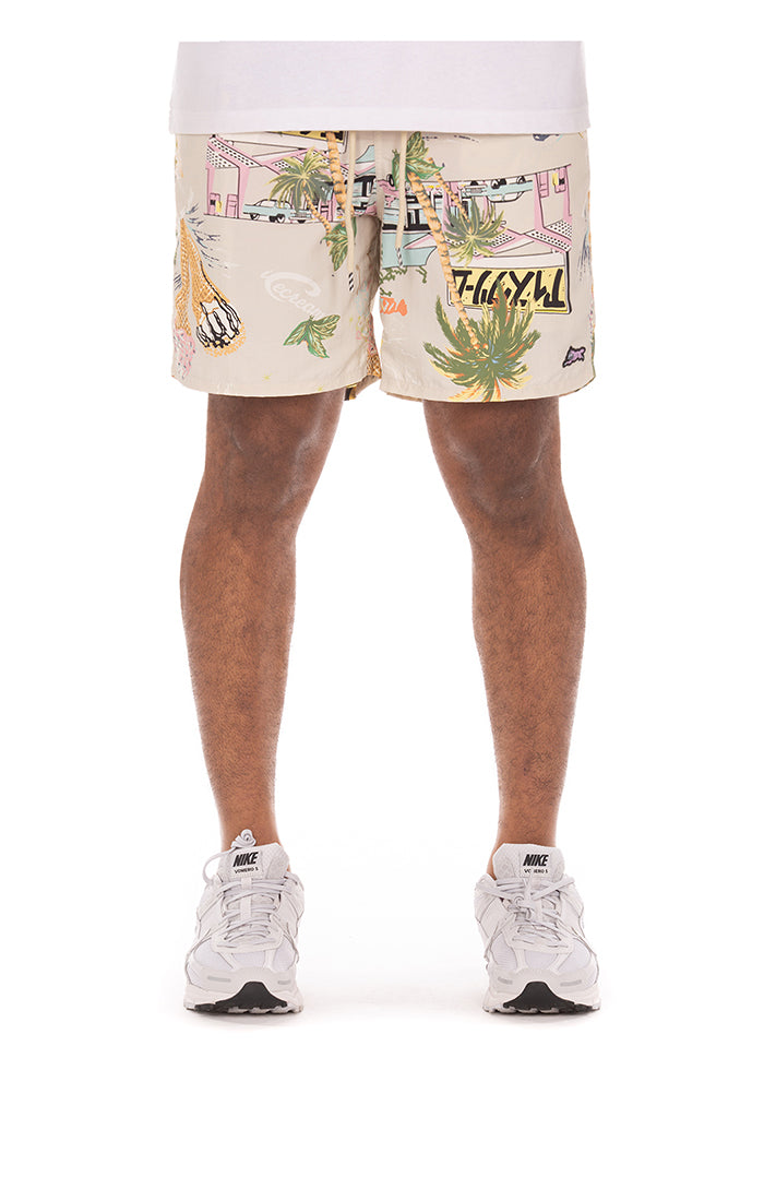 ICECREAM diner shorts - hawaiian