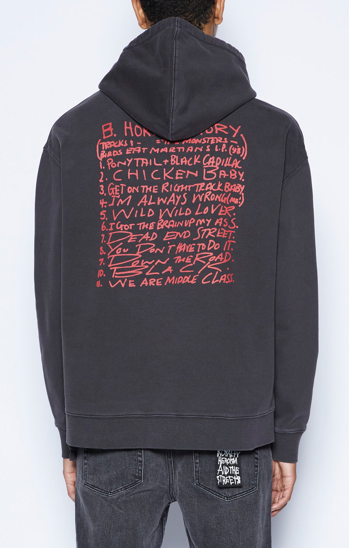 KSUBI hit list biggie hoodie - faded black