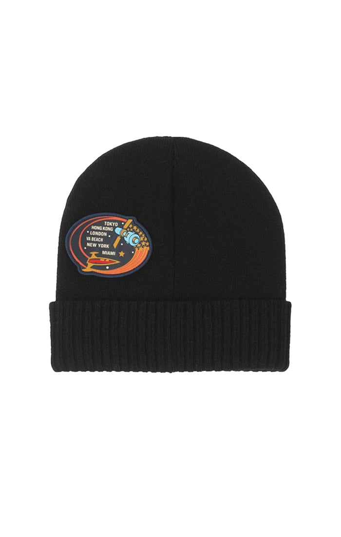 Billionaire Boys Club bb stamps beanie - black
