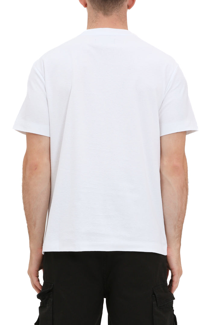 Purple Brand P104 White TWGC325 Textured Jersey SS Tee - White