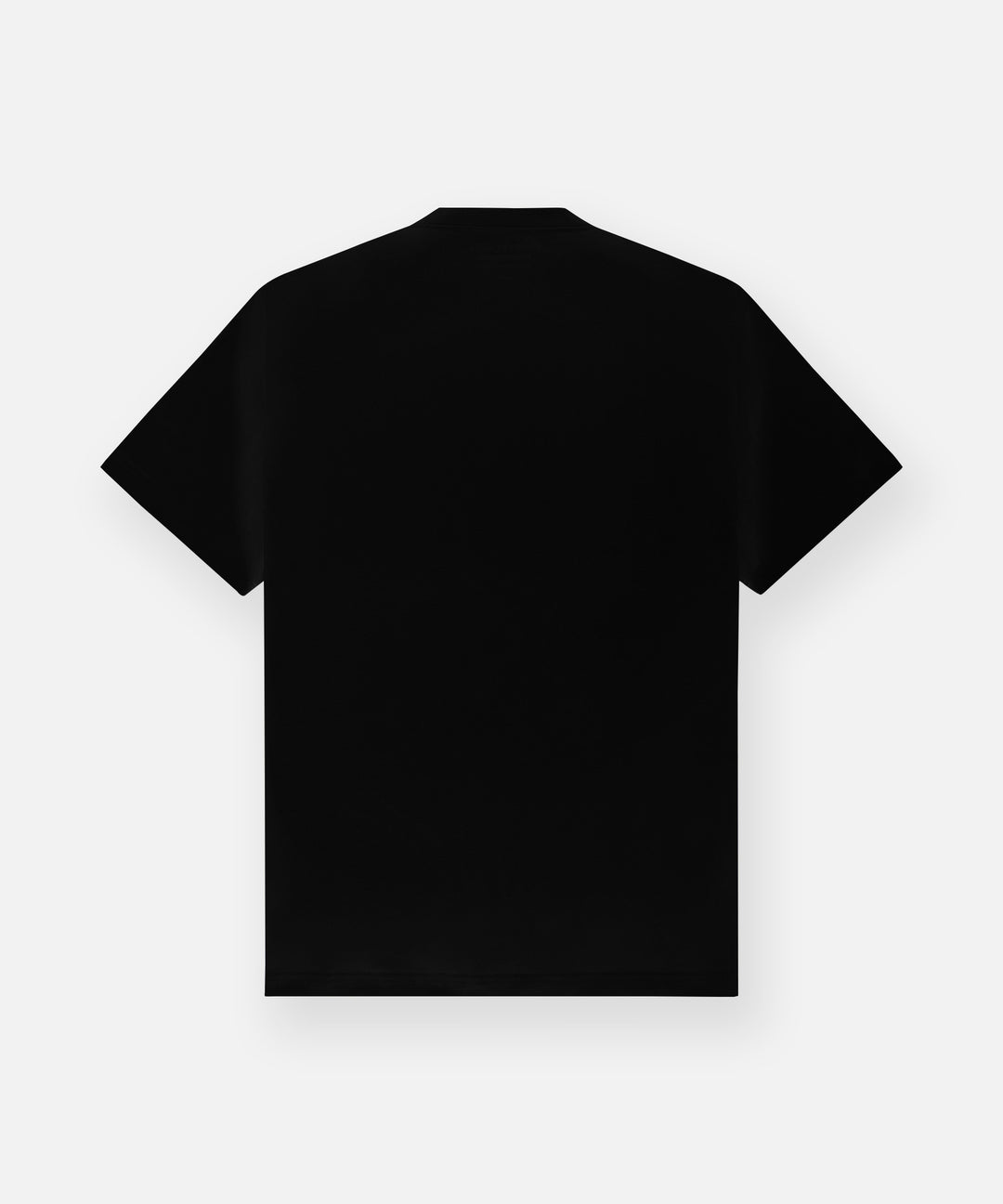 Paper Planes Heavyweight Textured Logo Tee - Black