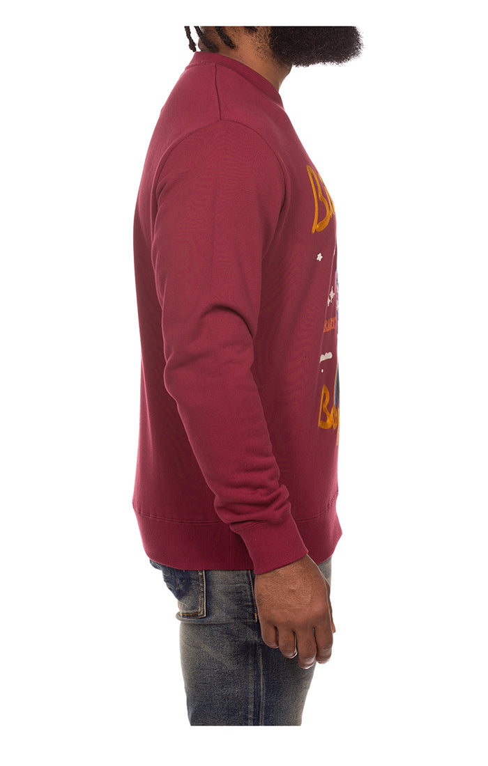 Billionaire Boys Club bb jet set sweatshirt - rhododendron