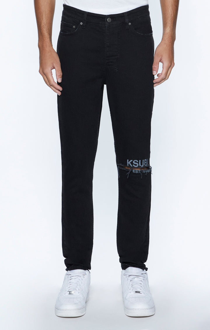 KSUBI chitch laid black est - black