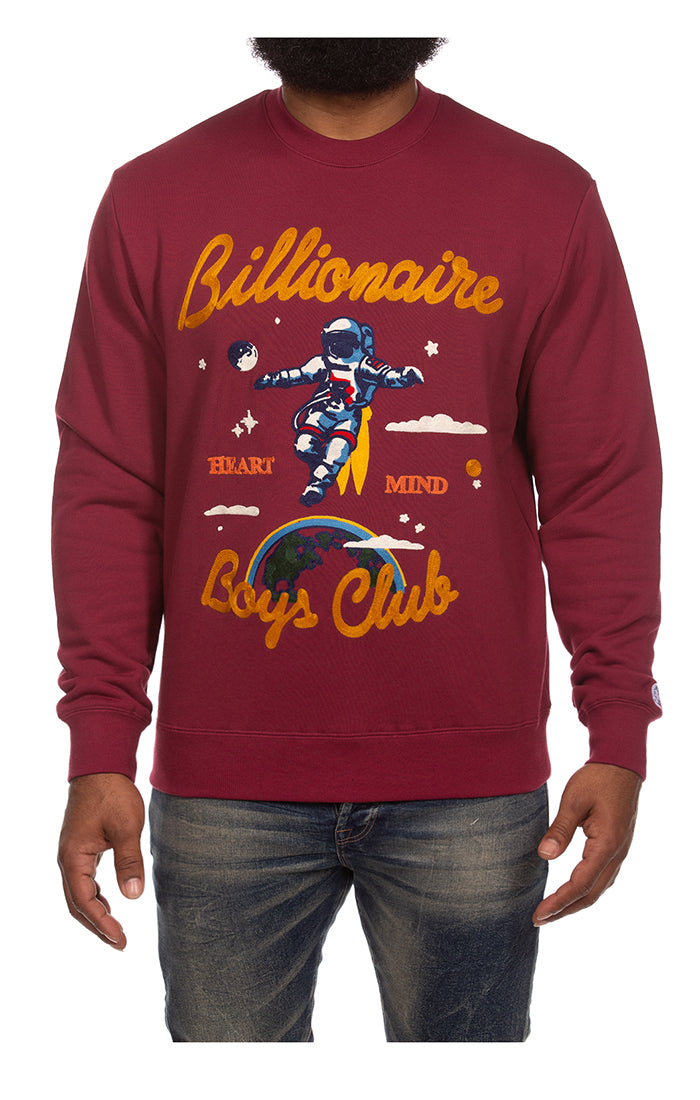 Billionaire Boys Club bb jet set sweatshirt - rhododendron