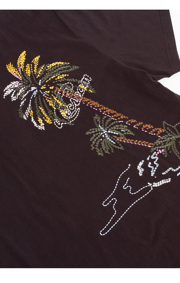 ICECREAM the palms ss knit (oversize) - stretch limo