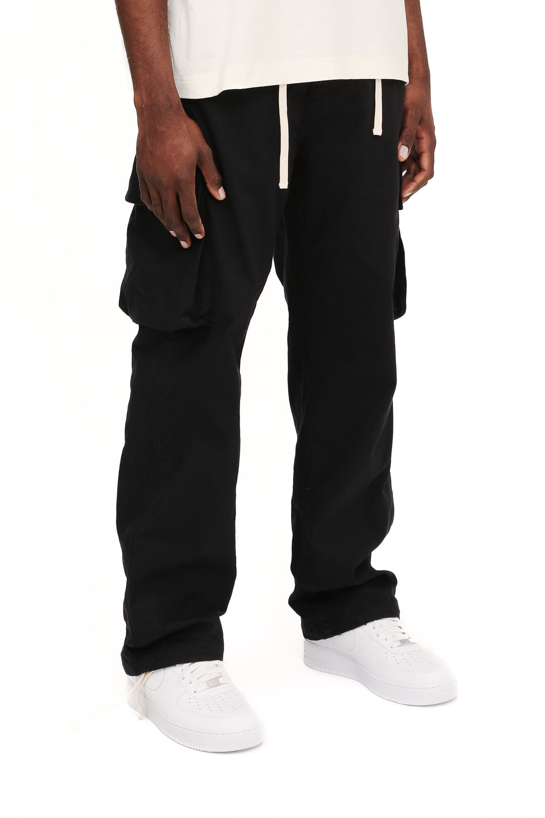 Purple Brand M5003 Black TBBF225 Cotton Cargo Pant - Black