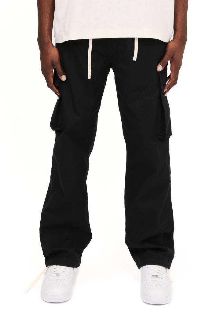 Purple Brand M5003 Black TBBF225 Cotton Cargo Pant - Black