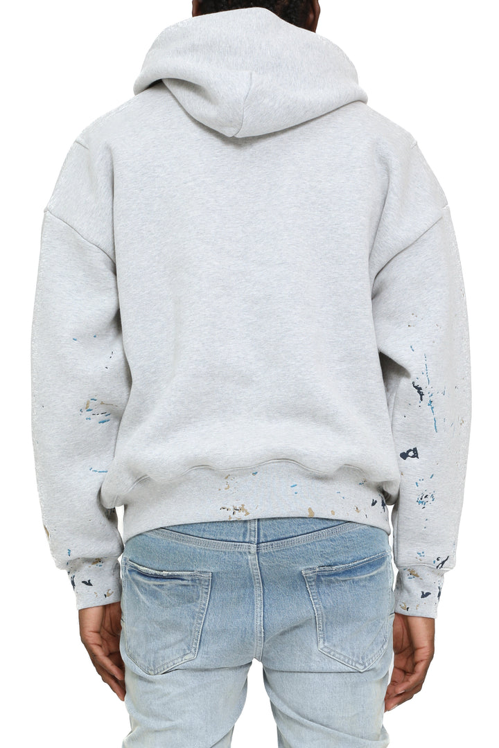 Purple Brand P401 Heather HFGC425 HWT Fleece PO Hoody - Heather